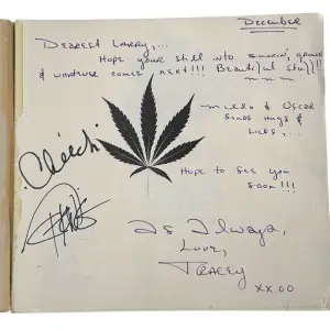 The Connoisseur’s Handbook of Marijuana | 1971 First Edition | Signed by Cheech & Chong - Image 3