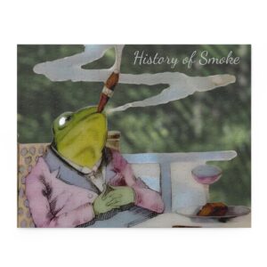 Smoking Frog Puzzle – 1800s German Art, History of Smoke Series (252 pc)
