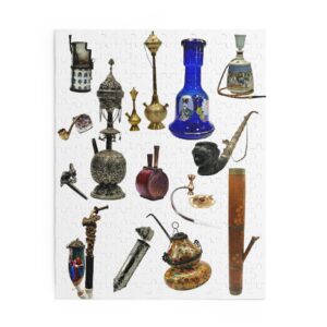 History of Smoke Puzzle – 252-Piece Rare Global Pipe Collection Art