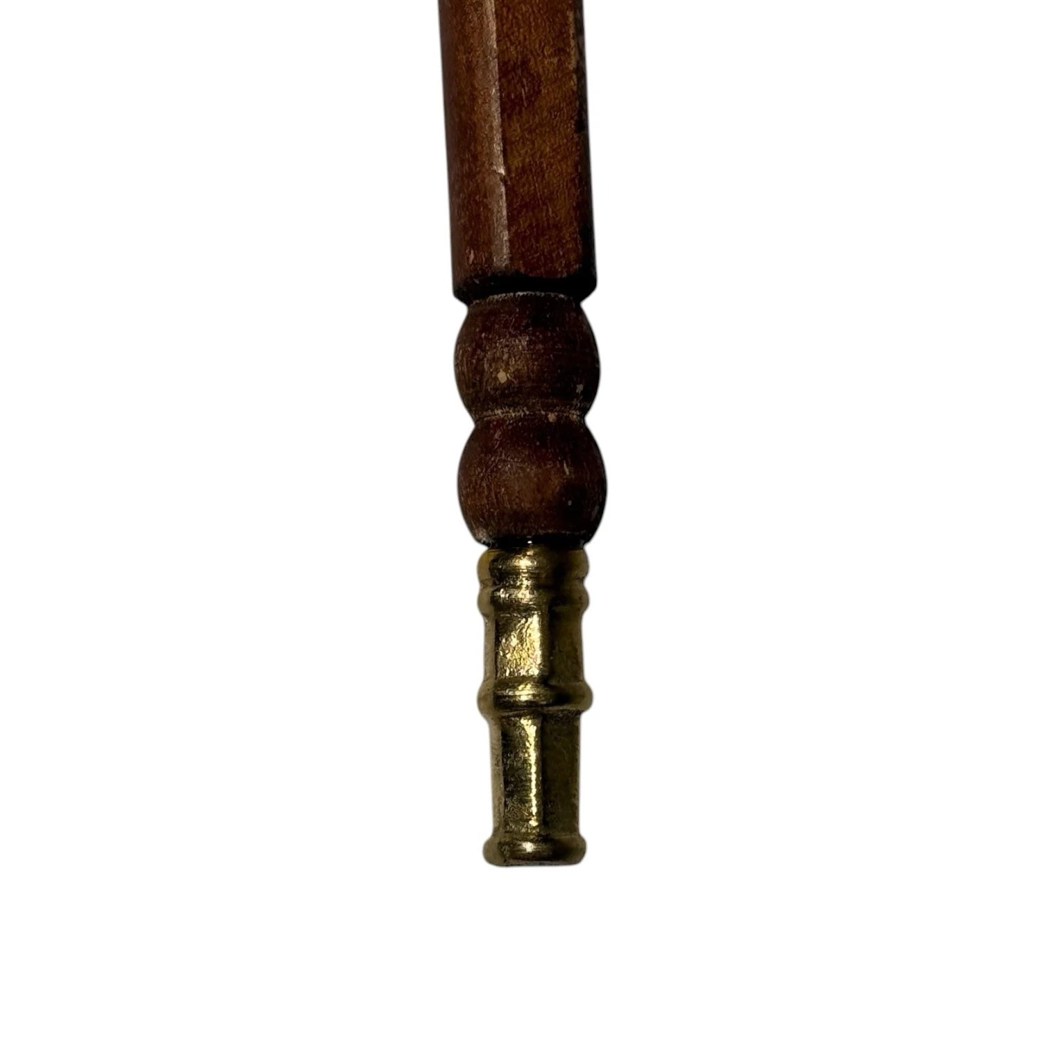 Vintage Brass Tomahawk Pipe Reproduction – Late 20th Century - Image 3