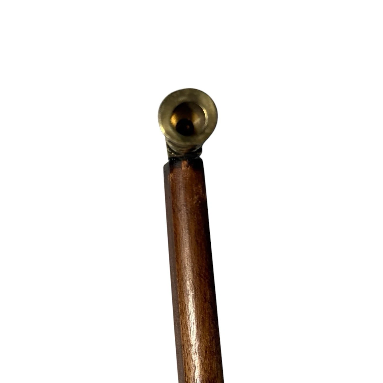 Vintage Brass Tomahawk Pipe Reproduction – Late 20th Century - Image 5