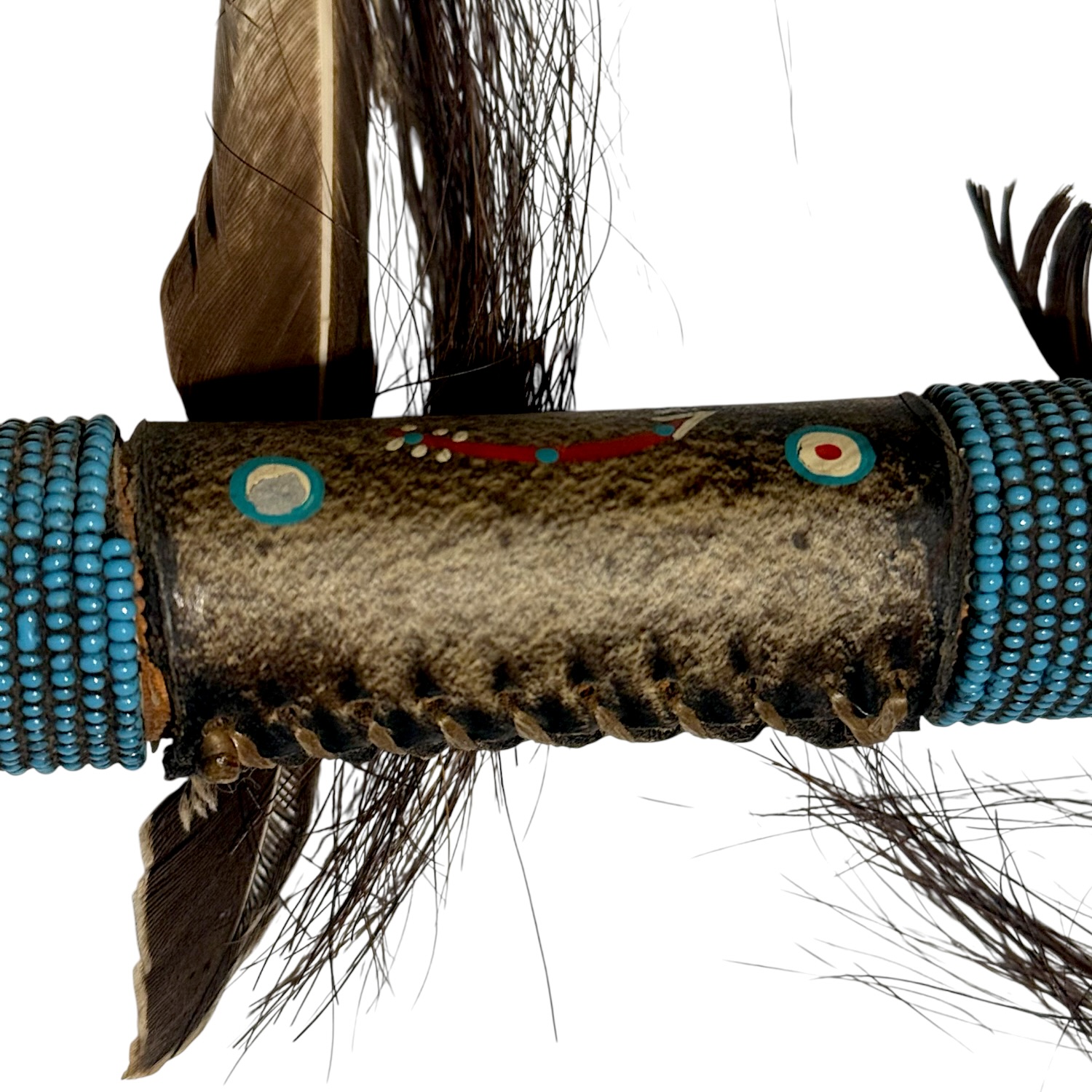 Margaret Pino Navajo/Diné Antler Spirit Pipe - Image 9